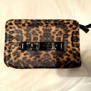 Leopard Print Clutch